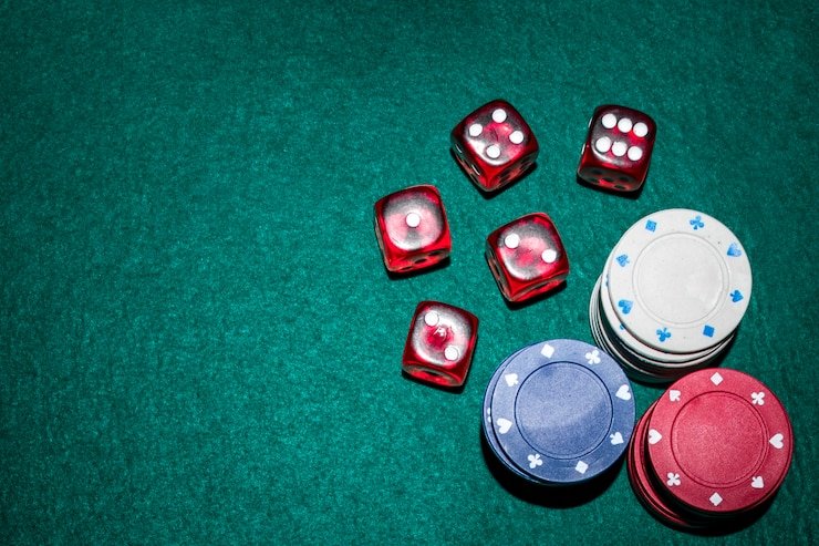 Dice Game interface showing sum predictions and payout table